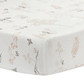 Woodland Fox Breathable Cotton Fitted Crib Sheet D6134