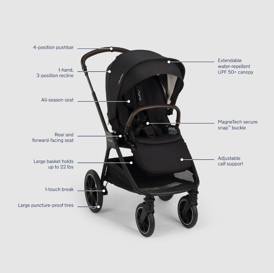 Travel System with Infant Car Seat and Stroller E2675