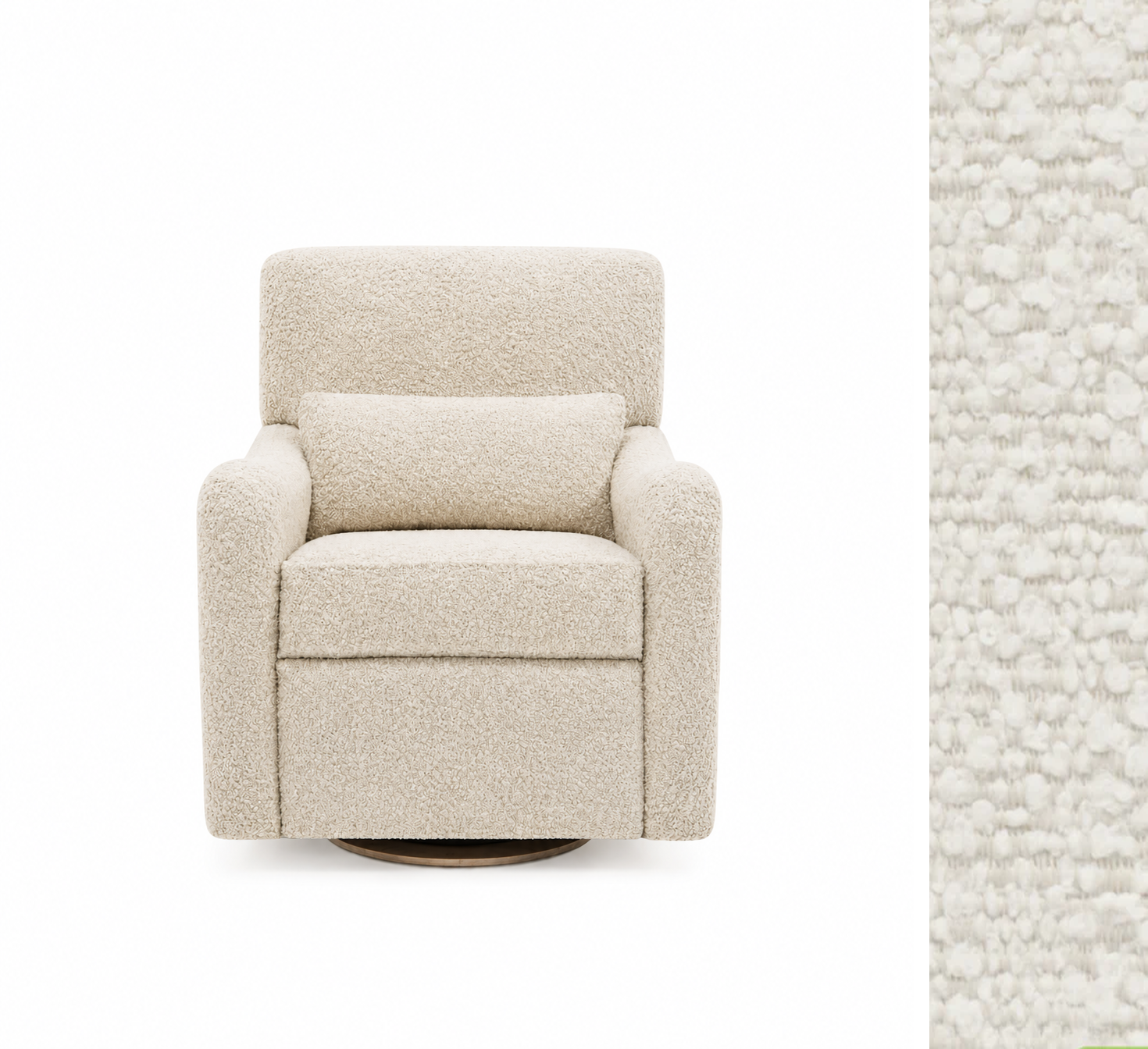 Teddy Power Gliding Swivel Nursery Recliner G737
