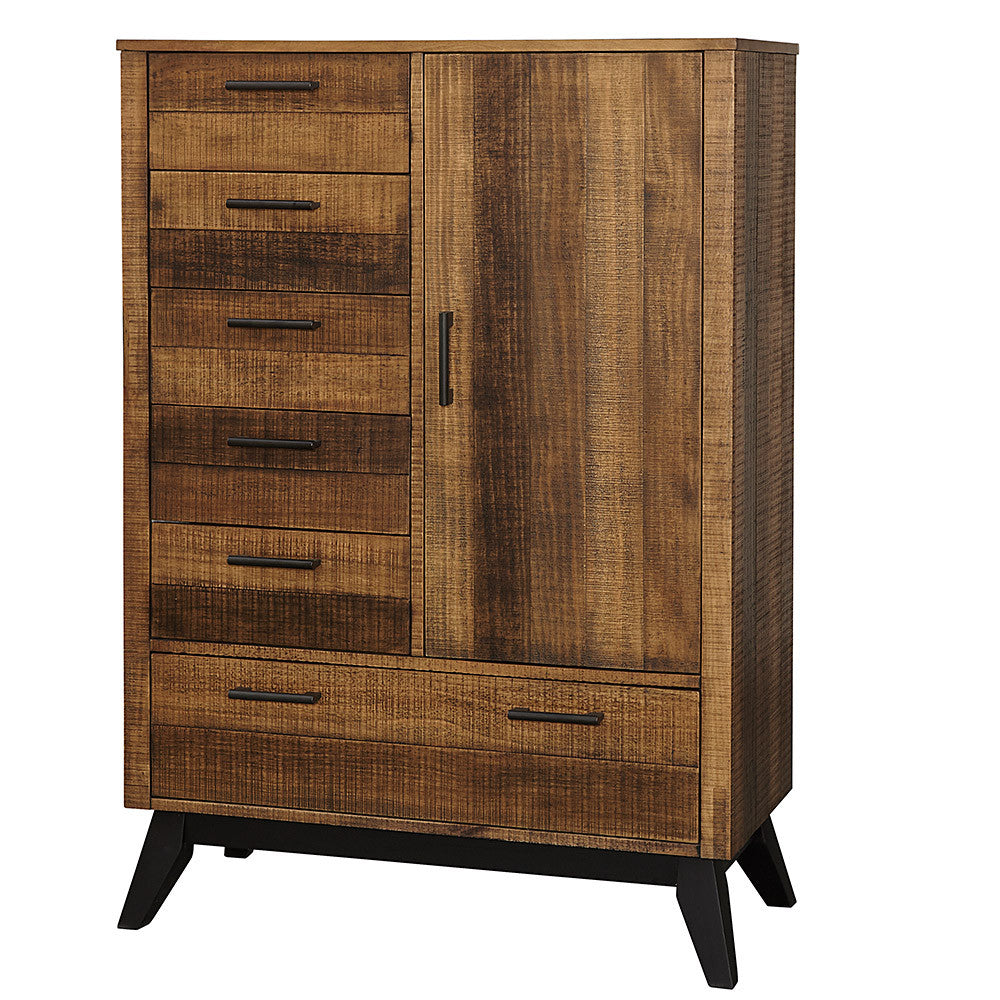 Rustic Chifferobe in Brushed Wheat Y157