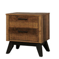 Rustic Nightstand in Brushed Wheat X474