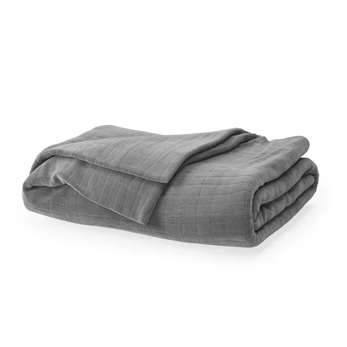 Breathable Organic Cotton Muslin Kids Blanket Z332381