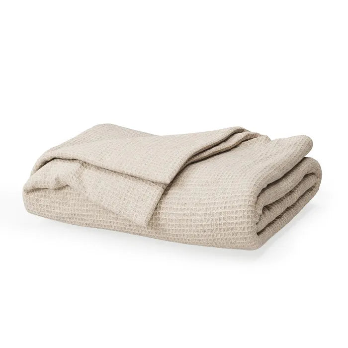 Organic Cotton Waffle Blanket C2913