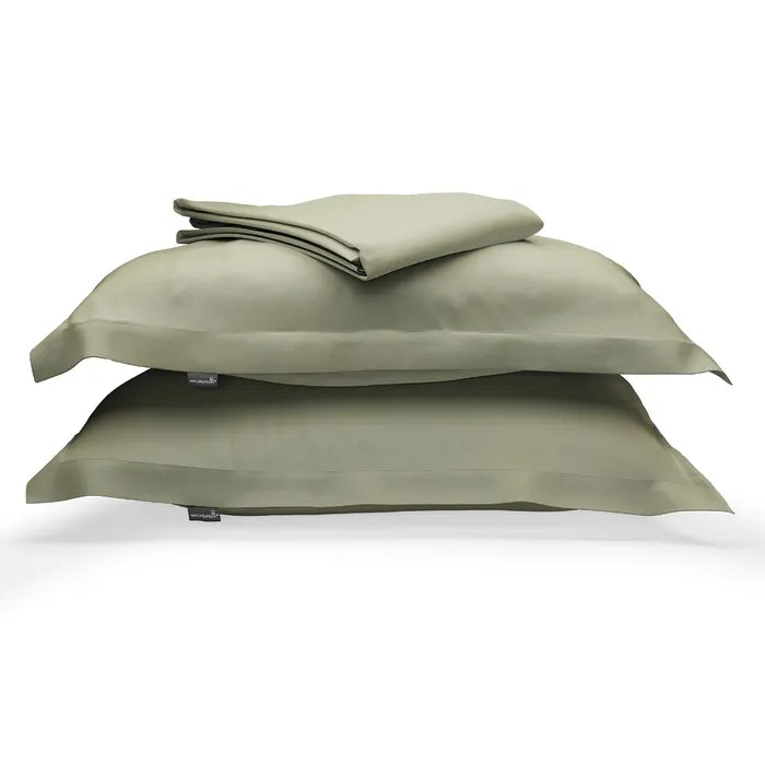 Organic Cotton Sateen Duvet Cover X9743