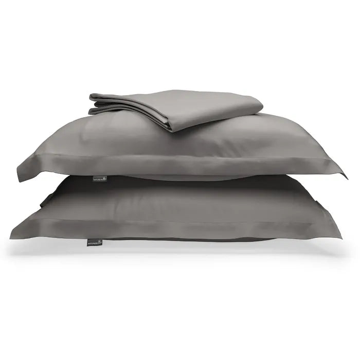 Organic Cotton Sateen Duvet Cover X9743