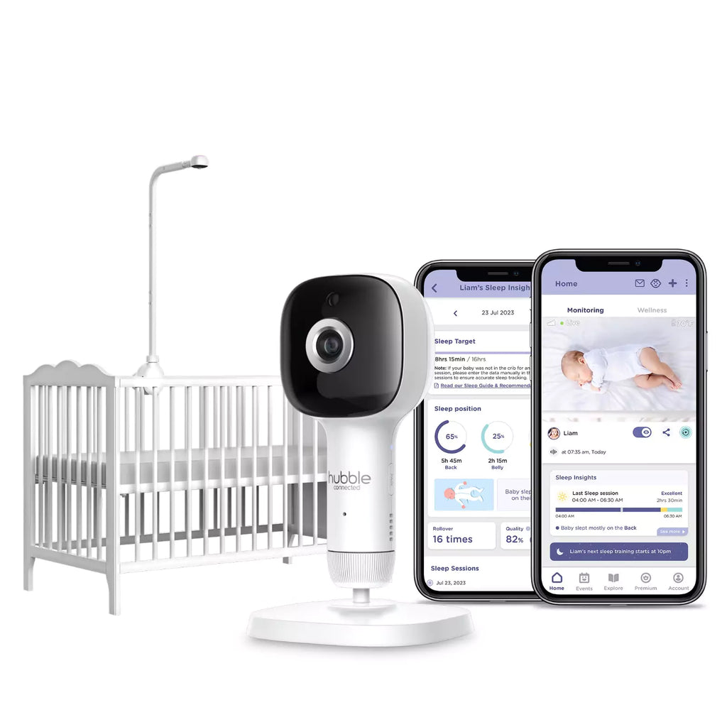 AI Baby Monitor with Adjustable Crib Mount T668193