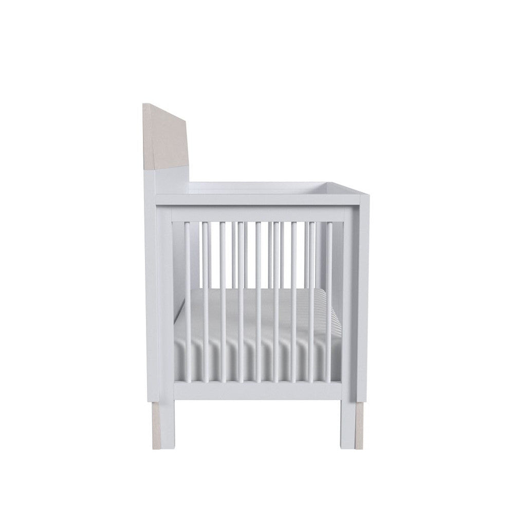 Convertible Crib in Ash Linen C159
